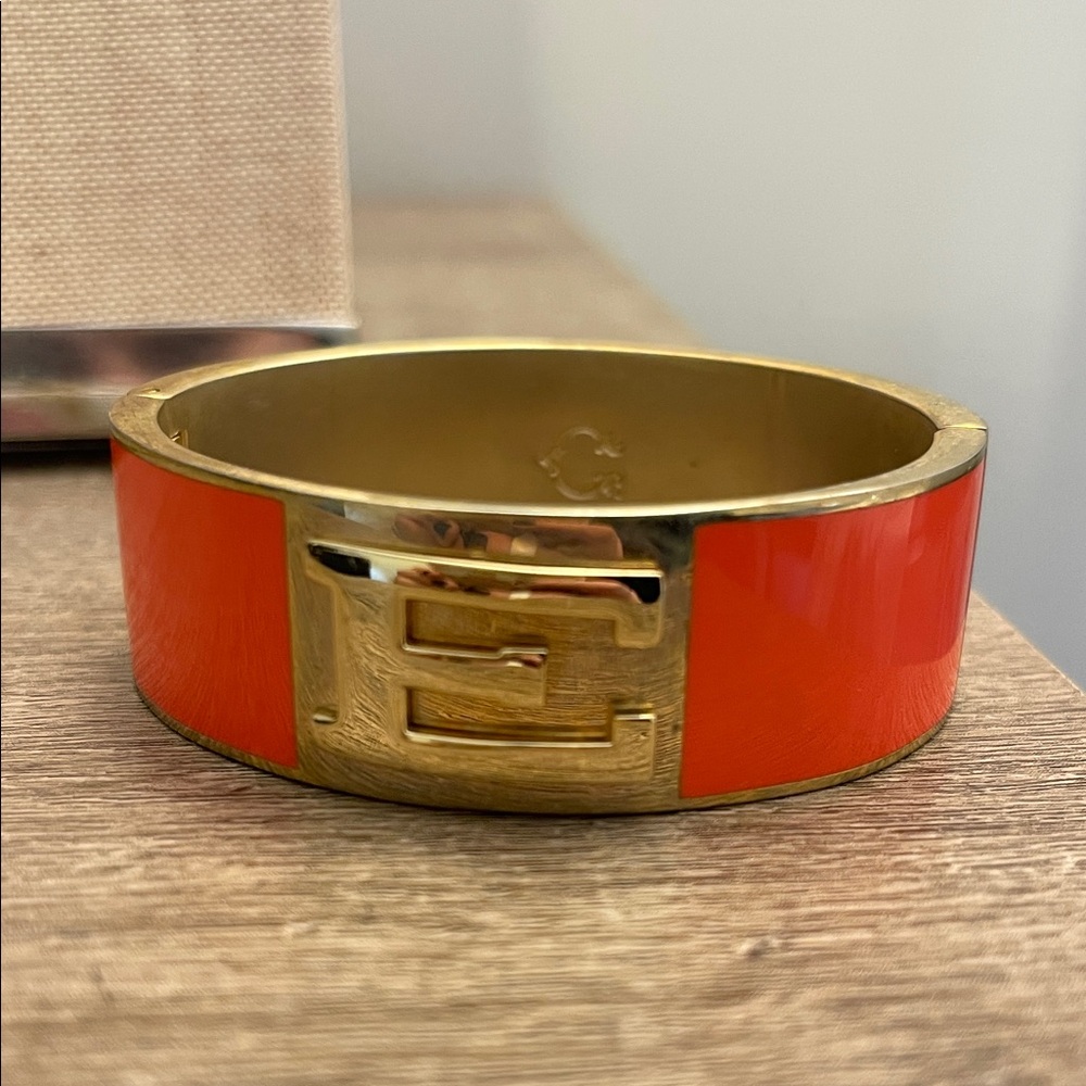 C. Wonder Gold and Vibrant Orange E Bracelet